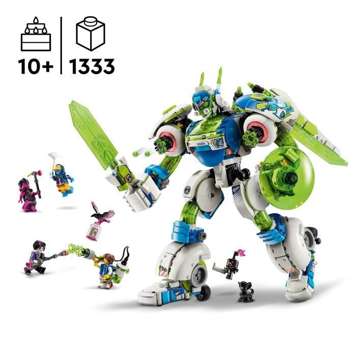 LEGO DREAMZzz 71485 Mateo et Z-Blob le Robot Chevalier - Jouet avec 4 Minifigurines