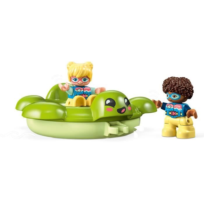 LEGO DUPLO 10989 Le Parc Aquatique Jouet pour Enfants Des 2 Ans Jeu d’Eau pour Baignoire