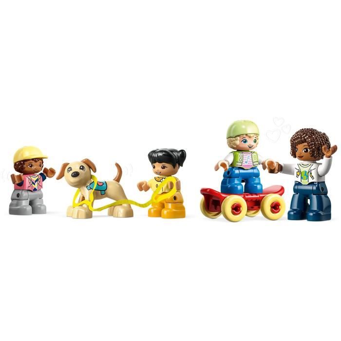 LEGO DUPLO 10991 L’Aire de Jeux des Enfants Jouet pour Apprendre les Lettres Chiffres et Couleurs