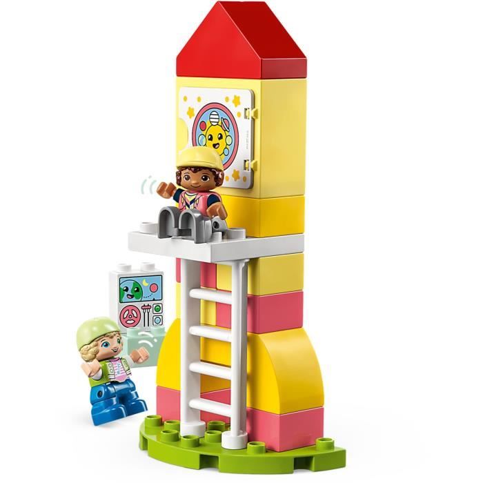 LEGO DUPLO 10991 L’Aire de Jeux des Enfants Jouet pour Apprendre les Lettres Chiffres et Couleurs