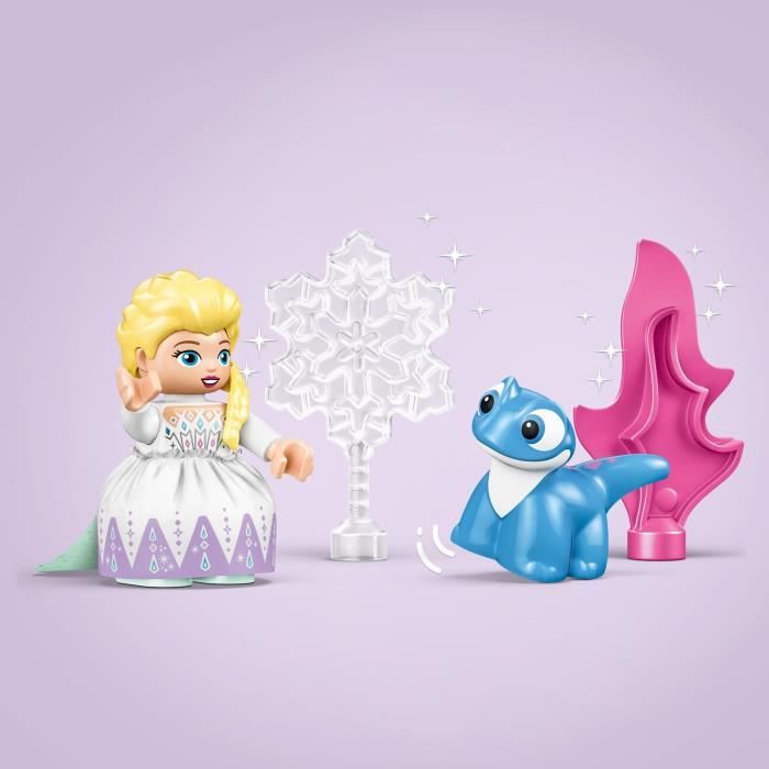 LEGO DUPLO | Disney 10418 Elsa et Bruni dans la Foret Enchantée Jouet de Construction