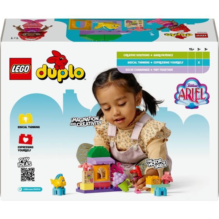 LEGO DUPLO | Disney 10420 Le stand de café d’Ariel et de Polochon - Set La Petite Sirene