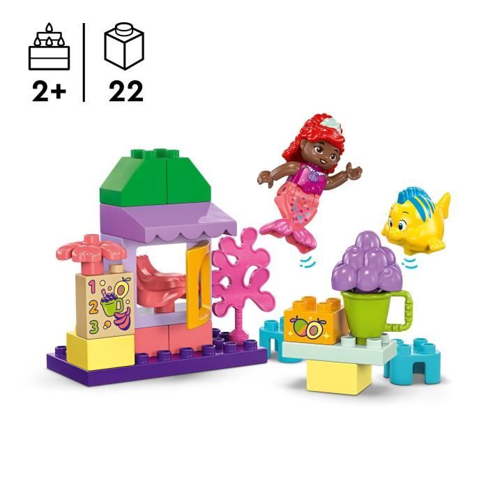 LEGO DUPLO | Disney 10420 Le stand de café d’Ariel et de Polochon - Set La Petite Sirene