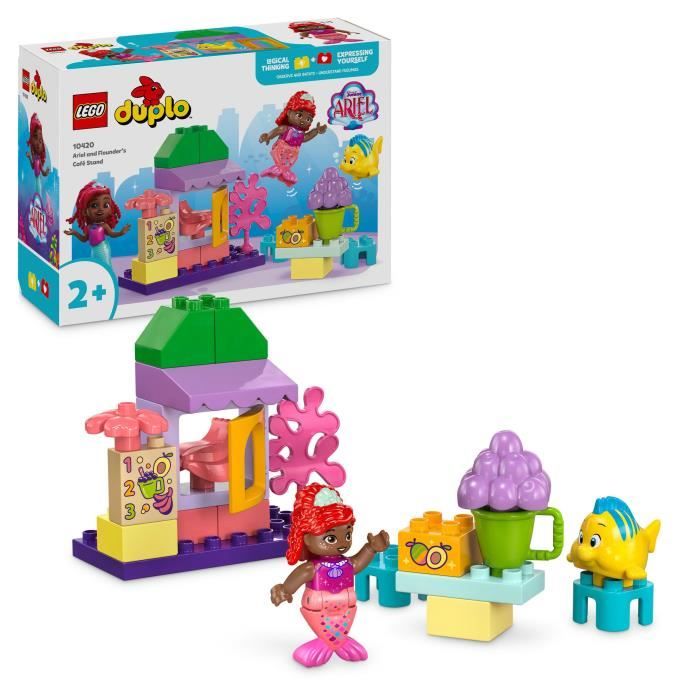 LEGO DUPLO | Disney 10420 Le stand de café d’Ariel et de Polochon - Set La Petite Sirene