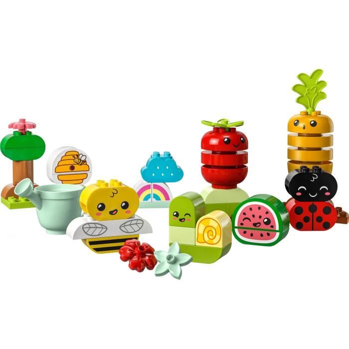 LEGO DUPLO My First 10984 Le Jardin Bio Jouets Éducatif a Empiler pour Bébés Des 1,5 An