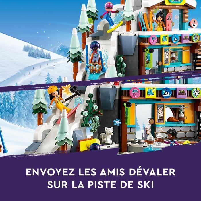 LEGO Friends 41756 Les Vacances au Ski - Jeu de construction - Cadeau Noël