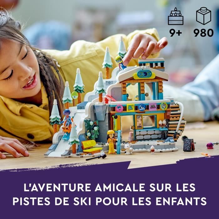 LEGO Friends 41756 Les Vacances au Ski - Jeu de construction - Cadeau Noël