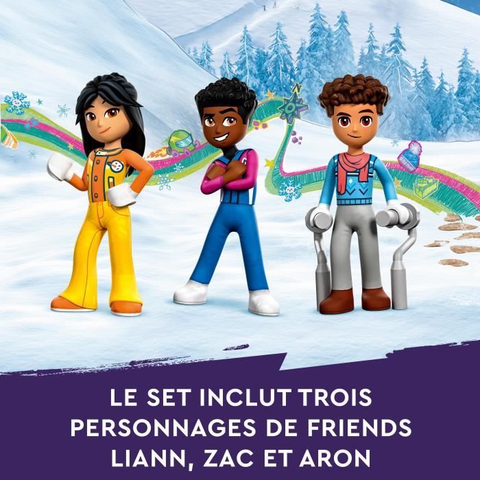 LEGO Friends 41756 Les Vacances au Ski - Jeu de construction - Cadeau Noël