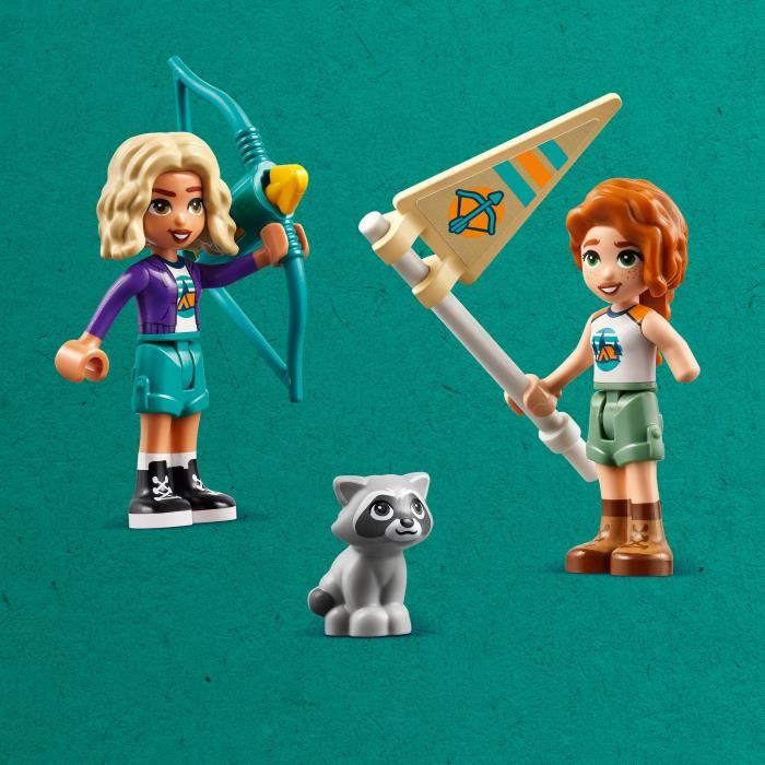 LEGO Friends 42622 Le stand de tir a l’arc de la base de loisirs - Set pour jeu de rôle