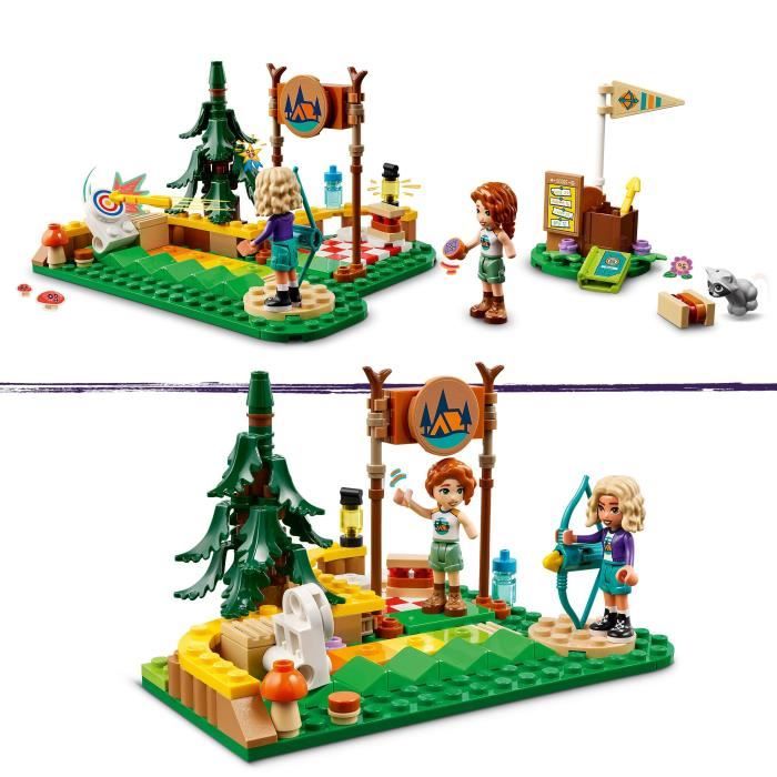 LEGO Friends 42622 Le stand de tir a l’arc de la base de loisirs - Set pour jeu de rôle