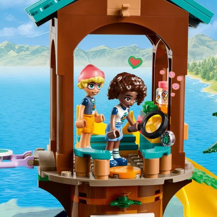 LEGO Friends 42631 La cabane dans l’arbre de la base de loisirs -Jeu créatif pour enfants