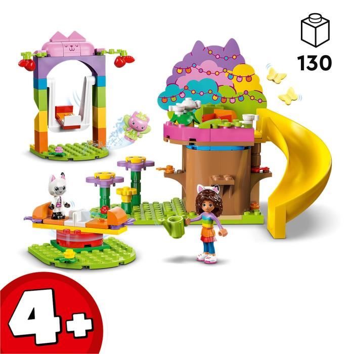 LEGO Gabby et la Maison Magique 10787 La Fete au Jardin de Fée Minette Jouet avec Figurines