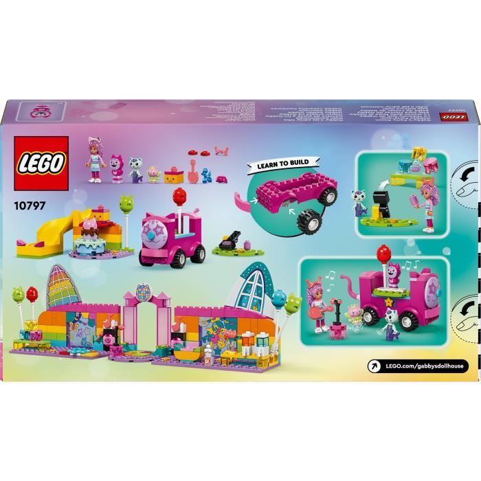 LEGO Gabby et la maison magique 10797 Le Miaousic-hall de Gabby - Jeu de rôle enfants