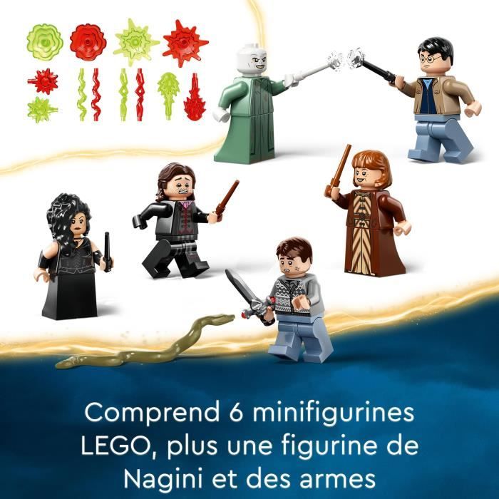 LEGO Harry Potter 76415 La Bataille de Poudlard Jouet de Château avec Minifigurine Voldemort