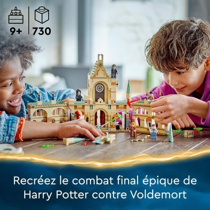 LEGO Harry Potter 76415 La Bataille de Poudlard Jouet de Château avec Minifigurine Voldemort