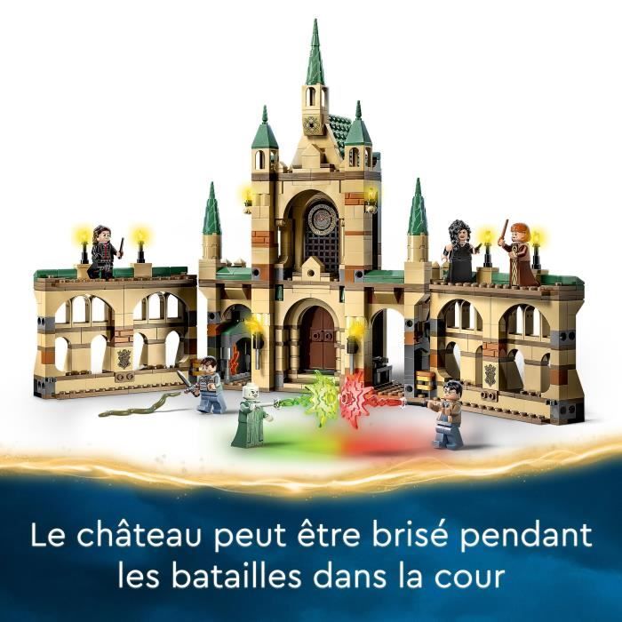 LEGO Harry Potter 76415 La Bataille de Poudlard Jouet de Château avec Minifigurine Voldemort