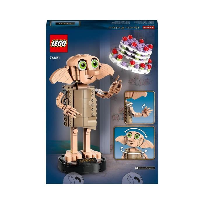 LEGO Harry Potter 76421 Dobby l’Elfe de Maison Jouet de Figurine de Personnage Cadeau