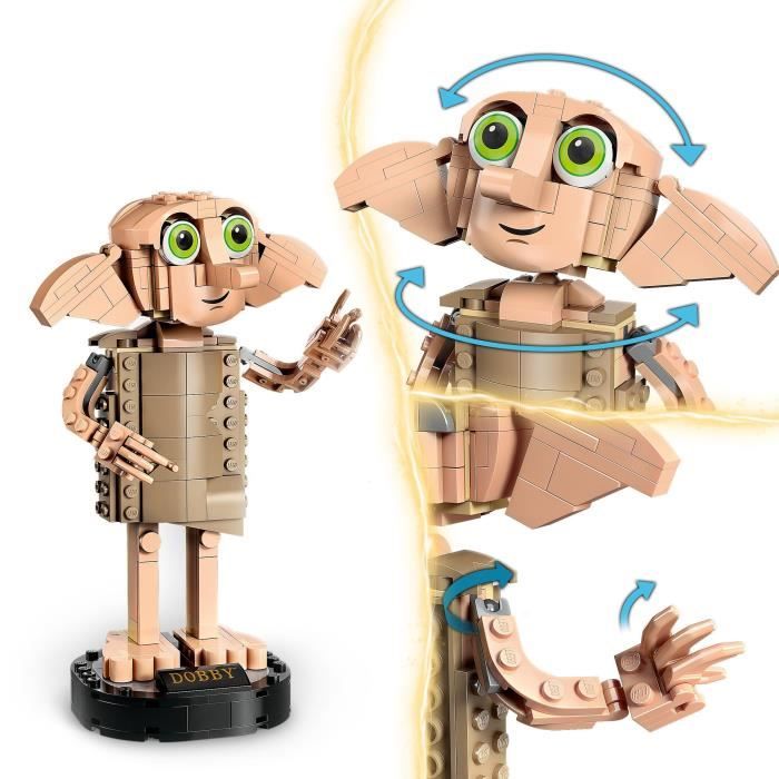 LEGO Harry Potter 76421 Dobby l’Elfe de Maison Jouet de Figurine de Personnage Cadeau