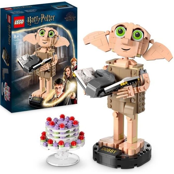 LEGO Harry Potter 76421 Dobby l’Elfe de Maison Jouet de Figurine de Personnage Cadeau