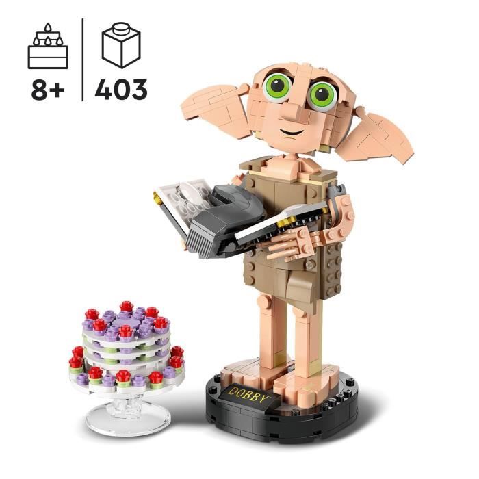 LEGO Harry Potter 76421 Dobby l’Elfe de Maison Jouet de Figurine de Personnage Cadeau