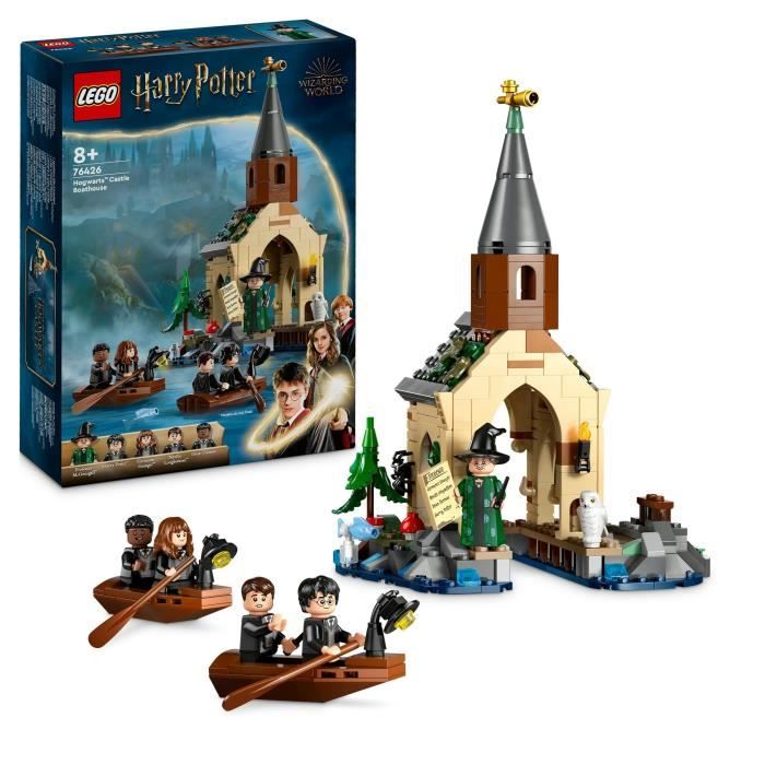 LEGO Harry Potter 76426 Le Hangar a Bateaux de Poudlard Jouet Fantastique pour Enfants