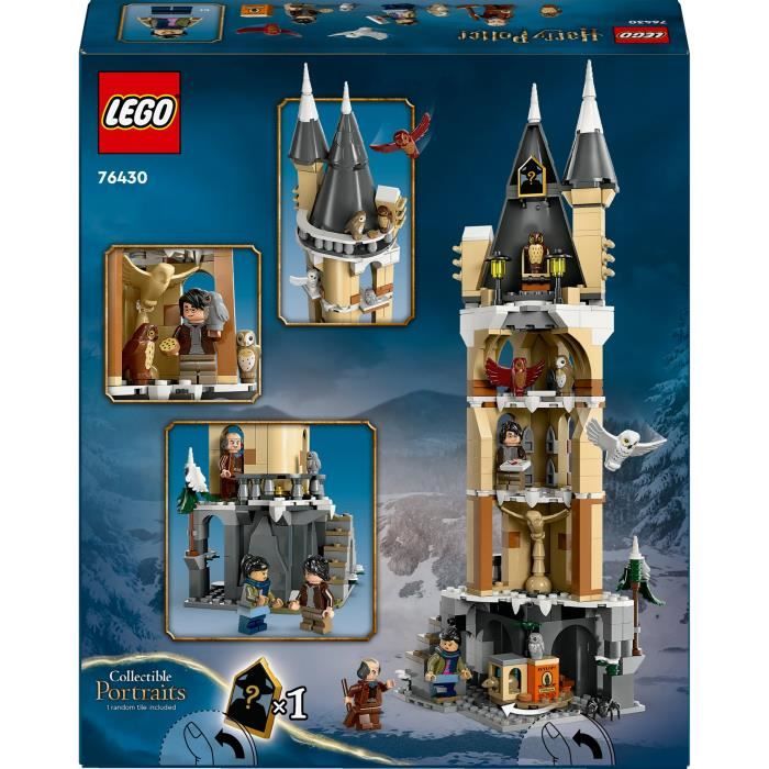 LEGO Harry Potter 76430 La Voliere du Château de Poudlard Jouet d’Animaux pour Enfants