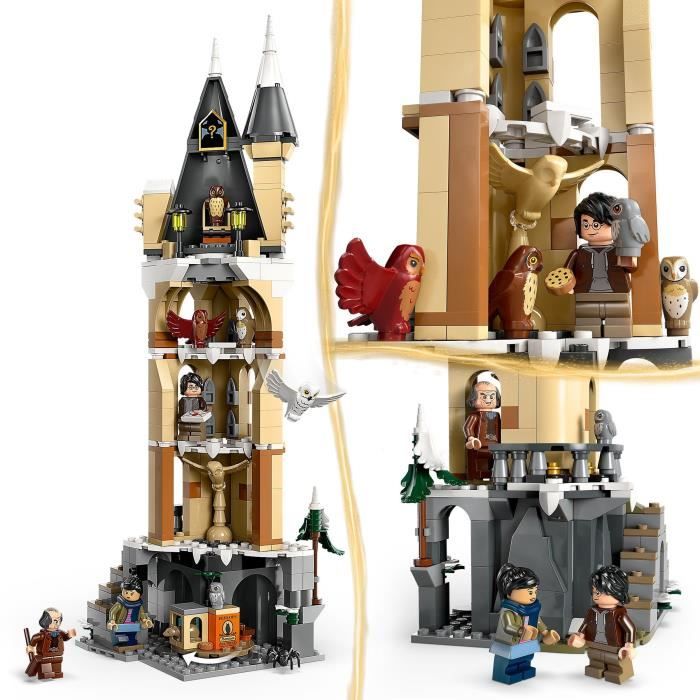 LEGO Harry Potter 76430 La Voliere du Château de Poudlard Jouet d’Animaux pour Enfants