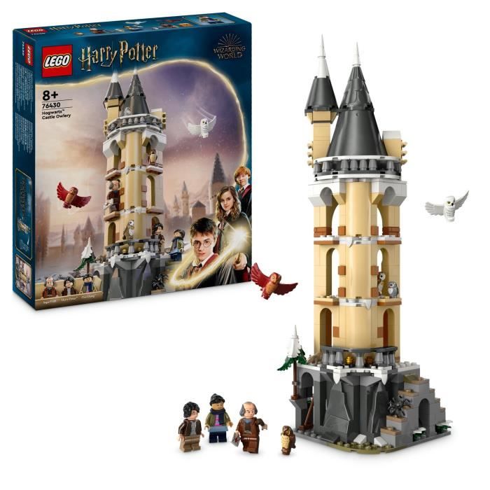 LEGO Harry Potter 76430 La Voliere du Château de Poudlard Jouet d’Animaux pour Enfants