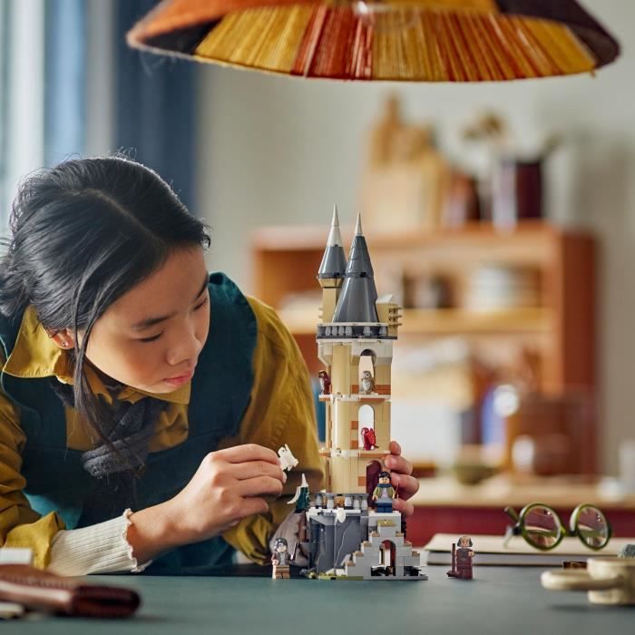 LEGO Harry Potter 76430 La Voliere du Château de Poudlard Jouet d’Animaux pour Enfants