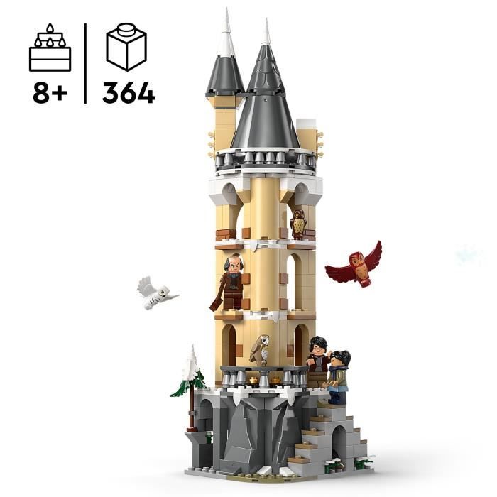 LEGO Harry Potter 76430 La Voliere du Château de Poudlard Jouet d’Animaux pour Enfants