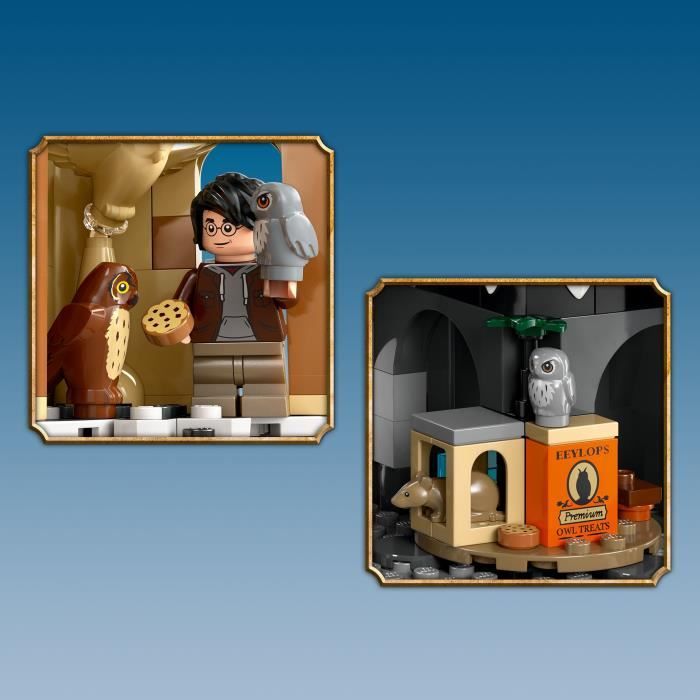 LEGO Harry Potter 76430 La Voliere du Château de Poudlard Jouet d’Animaux pour Enfants