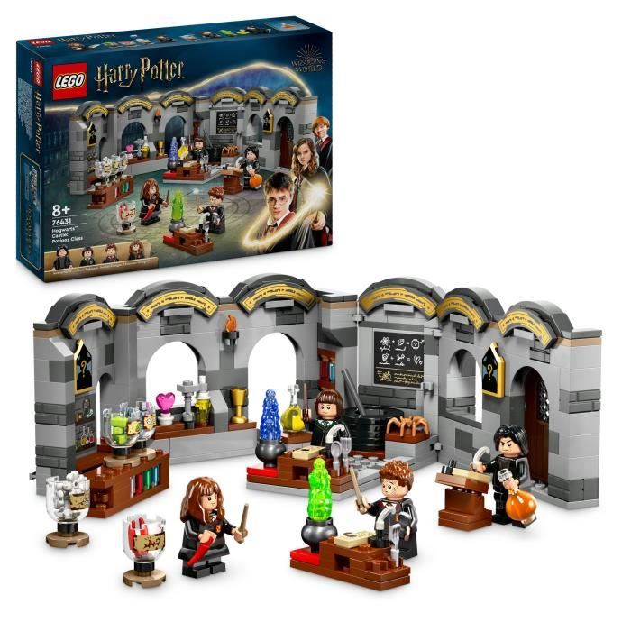 LEGO Harry Potter 76431 Le château de Poudlard: le cours de potions - Jeu pour enfants