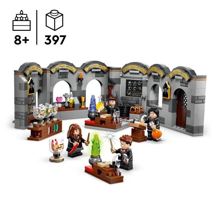 LEGO Harry Potter 76431 Le château de Poudlard: le cours de potions - Jeu pour enfants