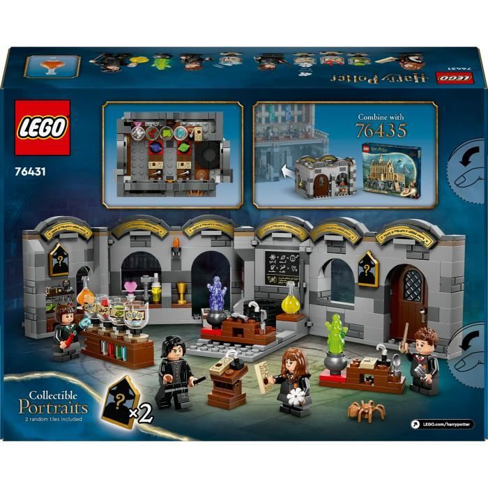 LEGO Harry Potter 76431 Le château de Poudlard: le cours de potions - Jeu pour enfants