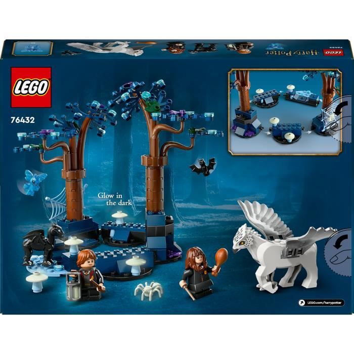 LEGO Harry Potter 76432 La Foret Interdite: les Créatures Magiques Jouet pour Enfants