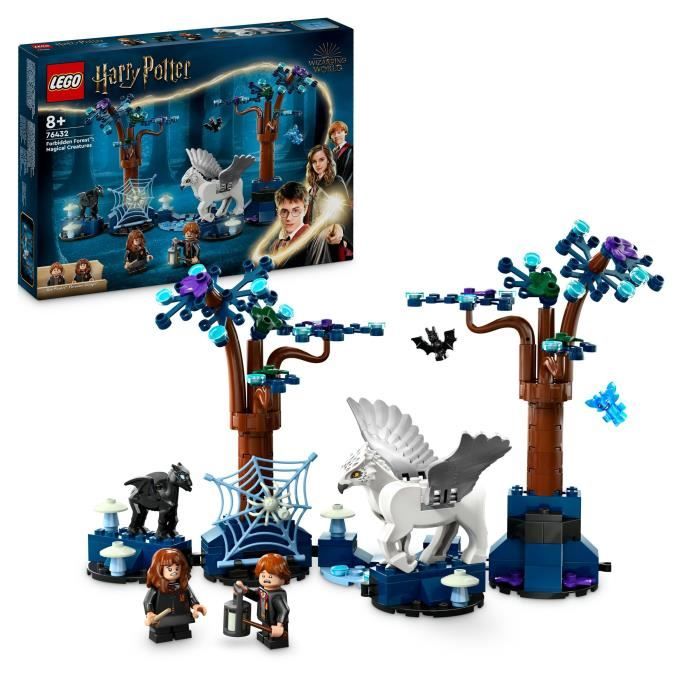 LEGO Harry Potter 76432 La Foret Interdite: les Créatures Magiques Jouet pour Enfants