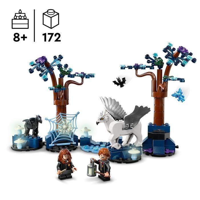 LEGO Harry Potter 76432 La Foret Interdite: les Créatures Magiques Jouet pour Enfants