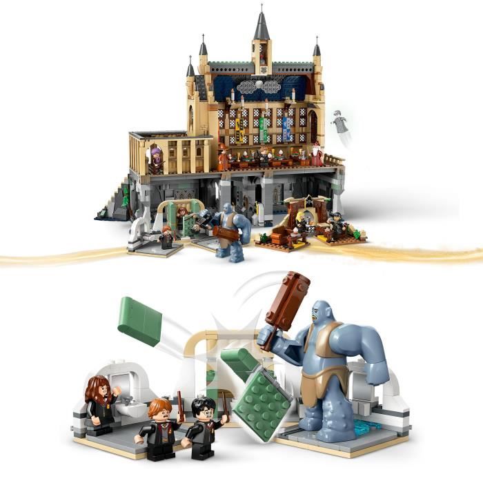 LEGO Harry Potter 76435 Le château de Poudlard: la grande salle - Set a collectionner