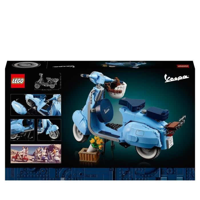 LEGO Icons 10298 Vespa 125 Collection Scooter Adulte