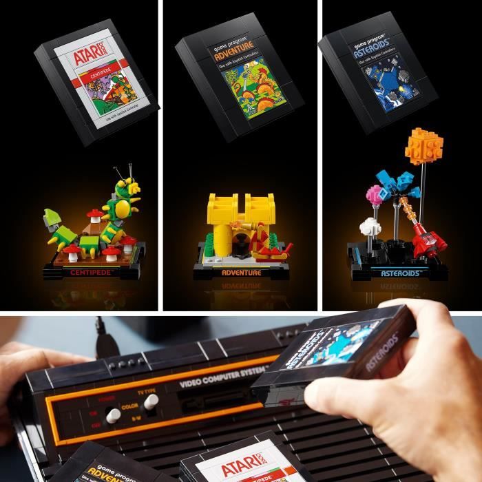 LEGO Icons 10306 Atari 2600 Maquette a Construire Console de Jouets Vidéo pour Adultes