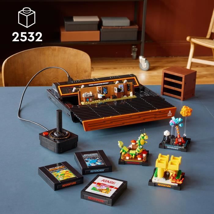 LEGO Icons 10306 Atari 2600 Maquette a Construire Console de Jouets Vidéo pour Adultes