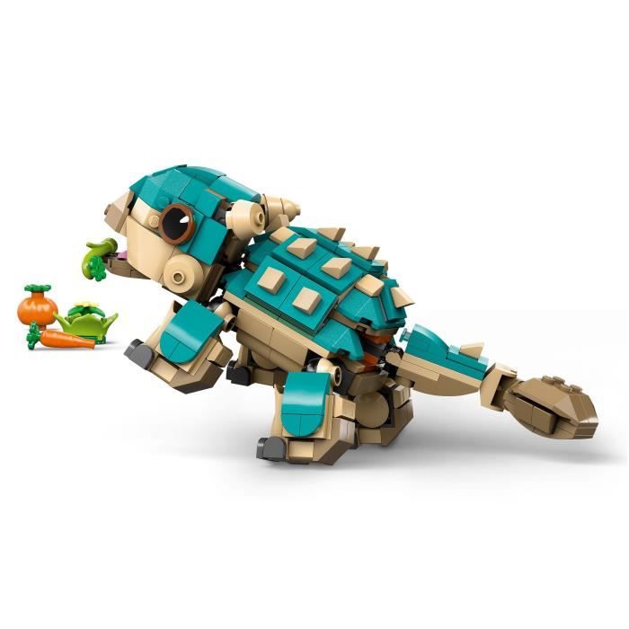 LEGO Jurassic World 76962 Bébé Bumpy l’ankylosaure - Pour les fans de La Colo du Crétacé