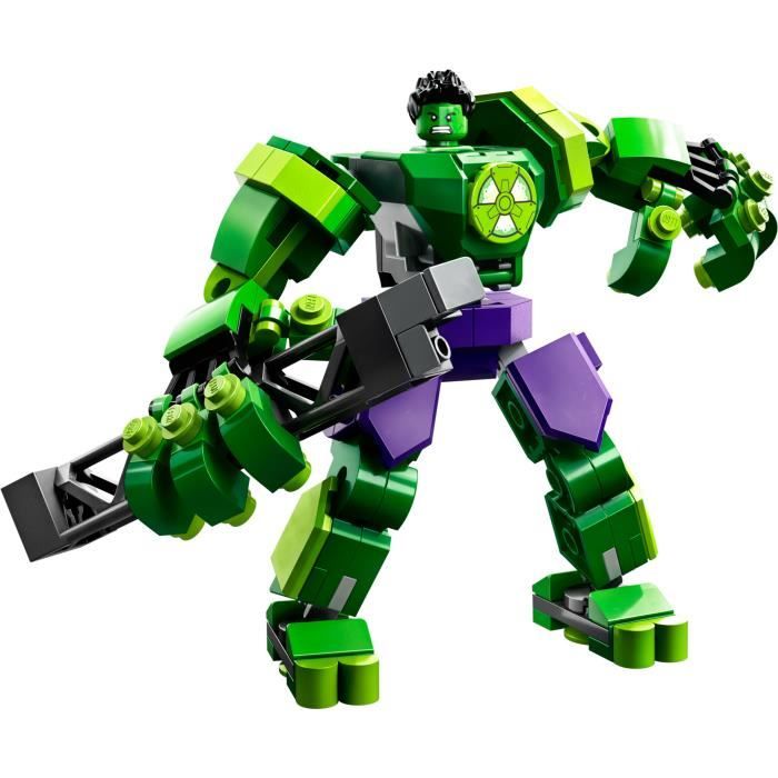 LEGO Marvel 76241 L’Armure Robot de Hulk Figurine Avengers Jouet de Construction Super-Héros