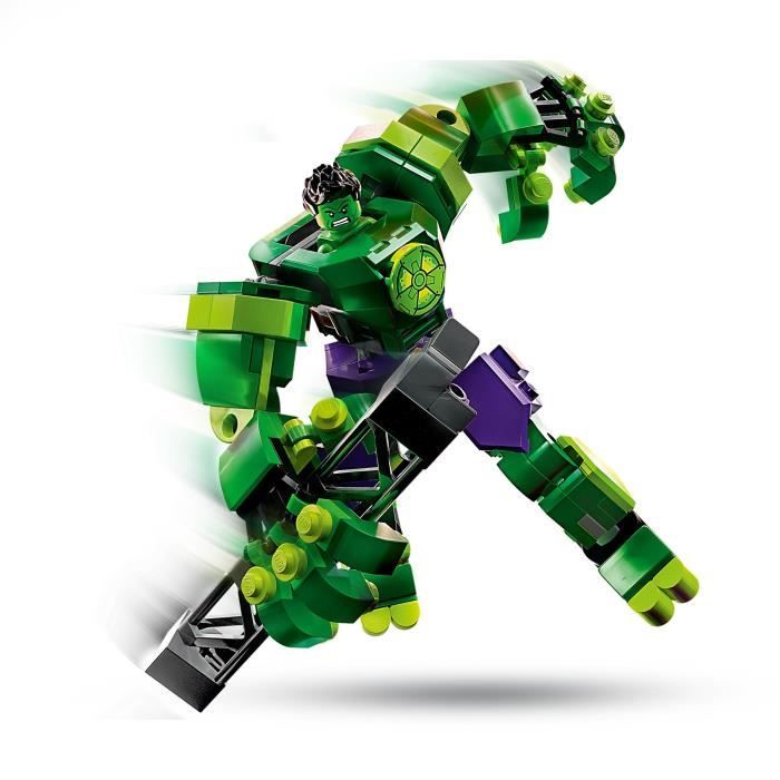 LEGO Marvel 76241 L’Armure Robot de Hulk Figurine Avengers Jouet de Construction Super-Héros