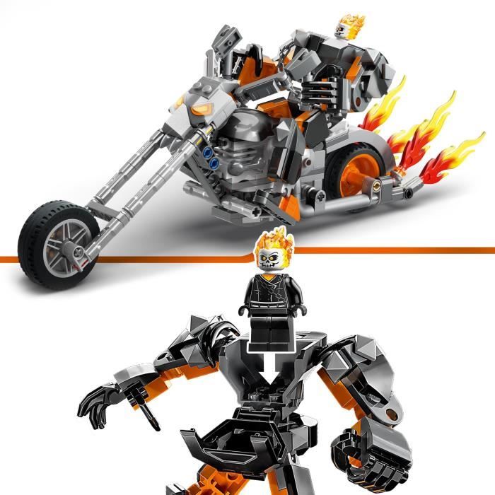 LEGO Marvel 76245 Le Robot et la Moto de Ghost Rider Jouet avec Figurine Super-Héros