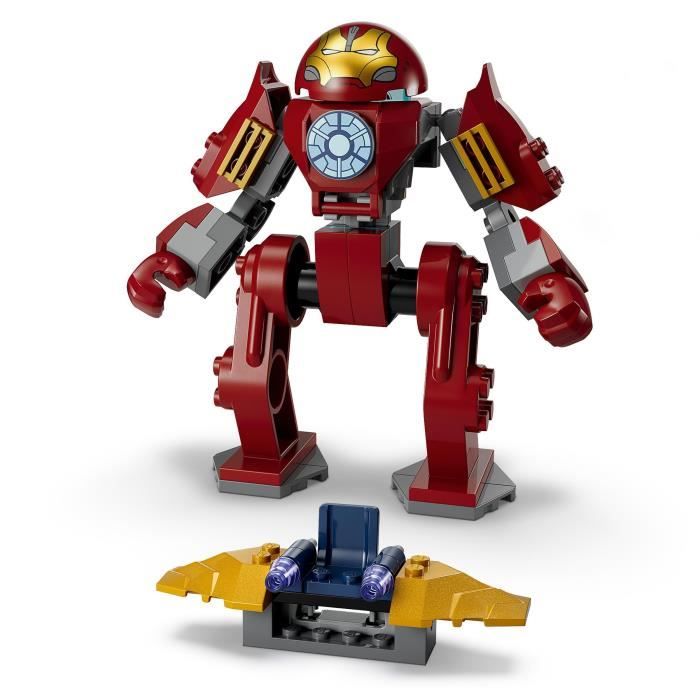 LEGO Marvel 76263 La Hulkbuster d’Iron Man Contre Thanos Jouet de Super-Héros Basée sur Avengers: Infinity War