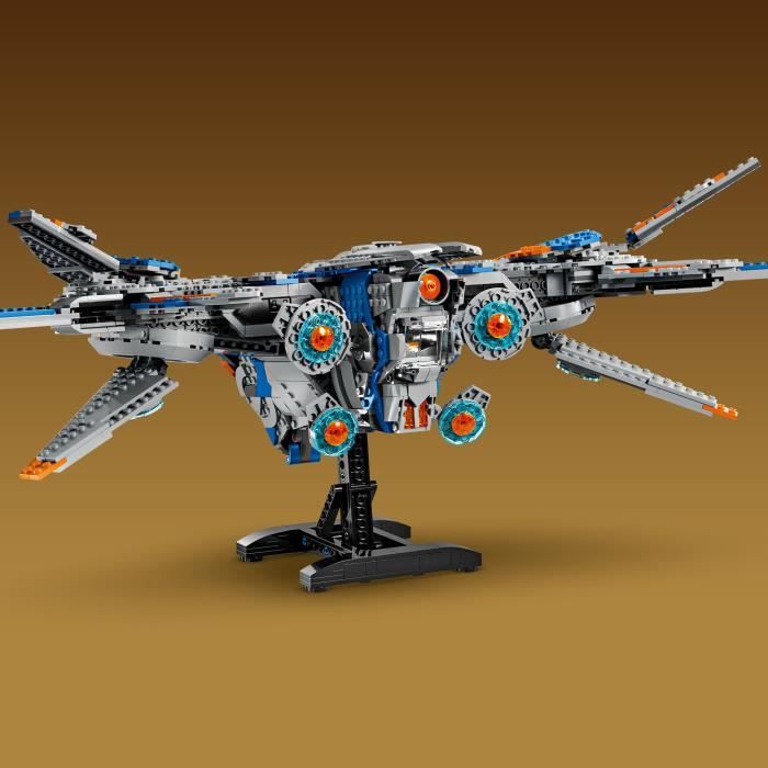 LEGO Marvel 76286 Les Gardiens de la Galaxie: le vaisseau Milan Véhicule spatial