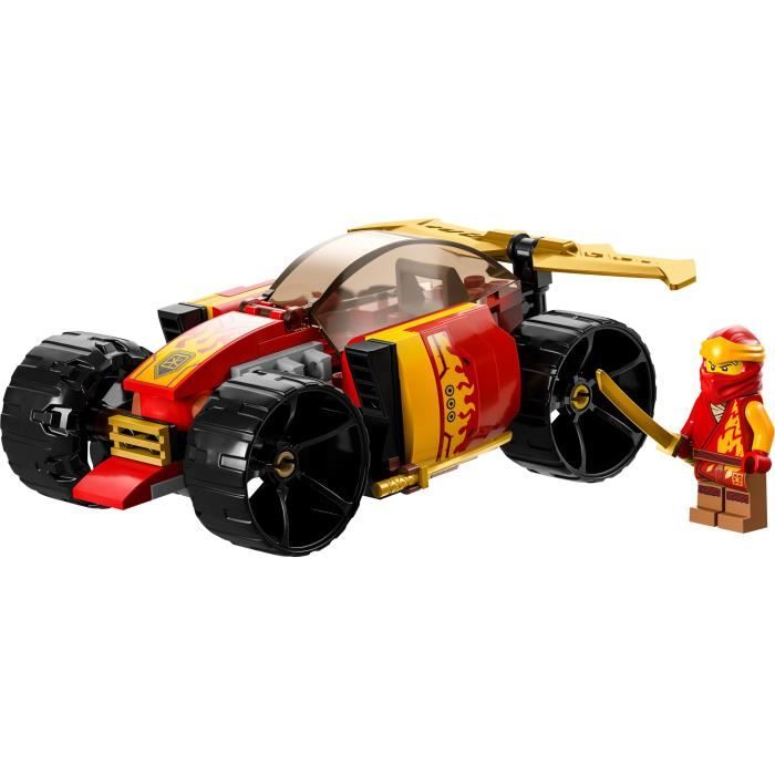 LEGO NINJAGO 71780 La Voiture de Course Ninja de Kai Évolution Jouet Voiture 2-en-1