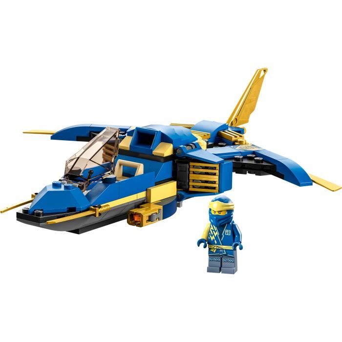 LEGO NINJAGO 71784 Le Jet Supersonique de Jay Évolution Jouet Avion Ninja Évolutif