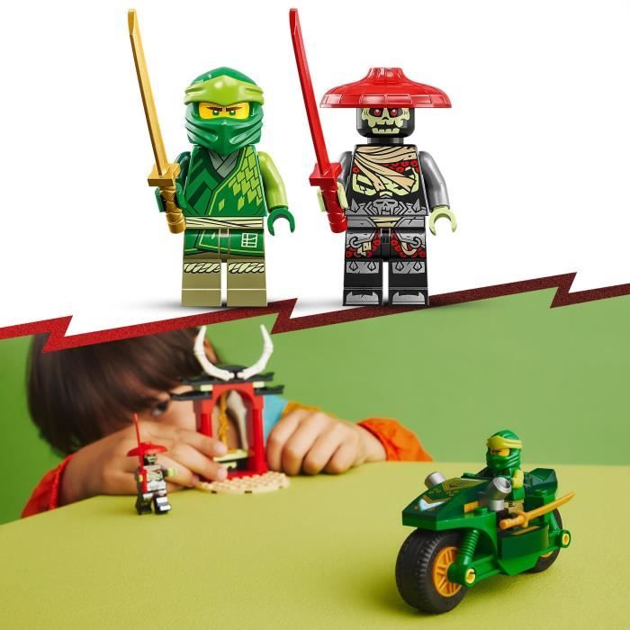 LEGO NINJAGO 71788 La Moto Ninja de Lloyd Jouet Enfants 4 Ans Jeu Éducatif 2 Minifigurines